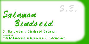 salamon bindseid business card
